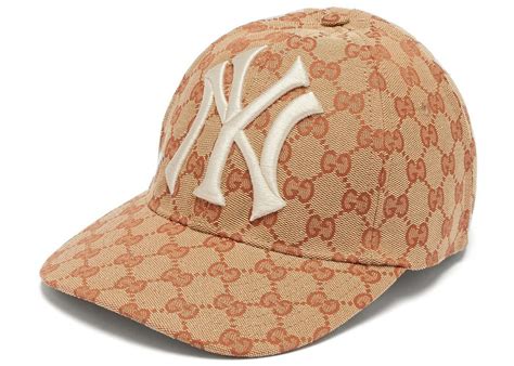 gucci newyork cap|gucci ny yankees hat.